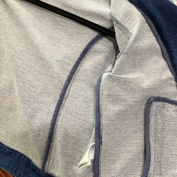 KATE SPADE Youth Indigo Knit Moto Jacket - Picture 6 of 8